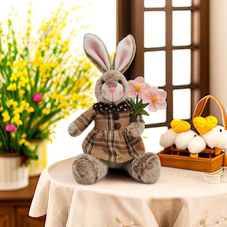 Easter Collectible plush factory bunny