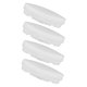 thumbnail image 1 of 4 protectores de asiento de inodoro para amortiguar, fáciles de instalar, cierre suave, antideslizantes, kit de repuesto para 1133070 1236365, 1 of 9