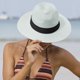 thumbnail image 1 of Sombrero de verano para mujer, protección solar, playa, ala ancha, 1 of 5