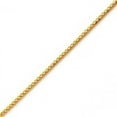 thumbnail image 3 of LOVEBLING 10K Yellow Gold 2.5mm Palm Round Wheat Franco Chain Necklace with Lobster Lock (16), 3 of 3