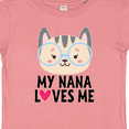 thumbnail image 4 of Inktastic Nana Loves Me Grandchild Girls Baby T-Shirt, 4 of 5