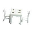 thumbnail image 1 of 3 uds., modelo de muebles a escala 1/64, accesorios para casa de muñecas, diseño de jardín de hadas, accesorios para fotos, decoración de escritorio, Blanco CUTICAT sillas de escritorio en miniatura, 1 of 8
