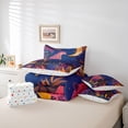 thumbnail image 6 of Castle Fairy Kawaii Leopard Twin Bedding Sets,Bohemian Theme Bedding Comforter Set, 6 of 8