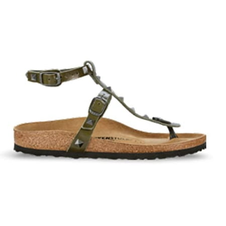 

Birkenstock Unisex Marillia Studs Olive 35 EU Regular