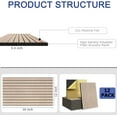 thumbnail image 7 of JESTOP 16" x 12" x 0.4" Acoustic Panels With Self-Adhesive (Set of 12), 7 of 7
