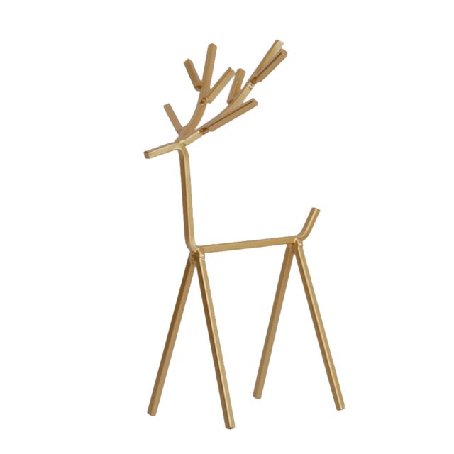 kurtrusly Jewelry Storage Rack Large Capacity Multifunctional Display Stand Delicate Decoration Organizer Household Living Room Deer Jewelry rack Large