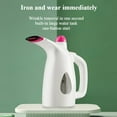 thumbnail image 4 of OFEFE 800W Handheld Garment Steamer - Powerful Wrinkle Remover with 200mL Large Water Tank, All-Aluminum Heater & Detachable Brush Head - Compact Travel Steamer for Clothes, Suits, Dresses, 4 of 9