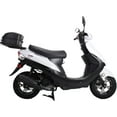 thumbnail image 5 of X-Pro Brand New 50cc Gas Moped Motorcycle, 10" Aluminum Wheels Electric/Kick Start! Large Headlights, 5 of 5