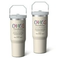thumbnail image 2 of 1pc Chaos Coordinator 30oz Tumbler with Straw & Handle - Insulated Stainless Steel Cup | Holiday Gift for Man Women (Christmas, Valentine's, Birthday), 2 of 7