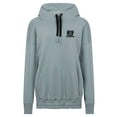 thumbnail image 2 of Women's Levelwear  Gray Anaheim Ducks Waterfall Nightfall Pullover Hoodie, 2 of 4