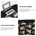thumbnail image 4 of Goofa French Bulldog Pattern Luggage Covers For Suitcase,Suitcase Cover Protector Fit 18-32 Inch Luggage-Medium, 4 of 9