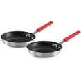 thumbnail image 1 of Tramontina 20.3cm (8 inch) Frying Pan 2 Pack, Aluminium, 1 of 1