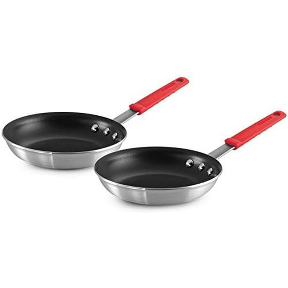 Tramontina Poêle à Frire 20,3 cm (8 Pouces), Lot de 2, Aluminium