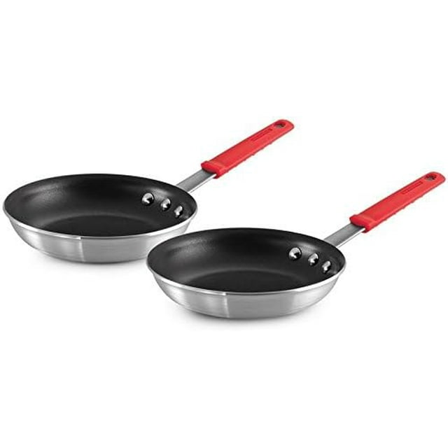 Tramontina Poêle à Frire 20,3 cm (8 Pouces), Lot de 2, Aluminium
