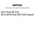thumbnail image 2 of Transit Auto Front Disc Brake Rotors and Ceramic Pads Kit for Car Audi Q5 K8T-100637, 2 of 11