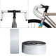 thumbnail image 5 of 2 cintas para manillar de bicicleta, cinta para manillar de bicicleta de carretera con revestimiento de microfibra de PU, suave blanco, 5 of 7