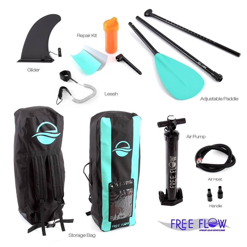 SereneLife Wide Stance, Bottom Fin for Paddling, Surf Control, Non-Slip Deck Youth and Adult Standing Boat