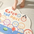 thumbnail image 3 of Cute Bathroom Mat Minimalist Water Absorption Skid Resistant Bath Quick Dry Floor Mat for Home, 3 of 5