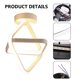 thumbnail image 2 of Lámpara de pasillo Dormitorio duradero Luces de techo Minimalista para escalera Porche Balcón Tmvgtek Para estrenar, 2 of 8