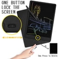 thumbnail image 7 of Richgv LCD Writing Tablet, 14 Inches Writing Doodle Board Electronic Digital Writing Pad for Kids and Adults at Home, School, Office, Notebook, Graphic board, Drawing pad 14" Black, 7 of 7
