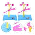 thumbnail image 3 of MasteelfCA 2 Sets DIY Hand-made Anemometer Wind Vane Wind Measurement Toy for Children, 3 of 7