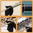 thumbnail image 3 of Raindrops Flute Cleaning Stick and Cloth Maple Wood for Instrument Care 2Pack, 3 of 8