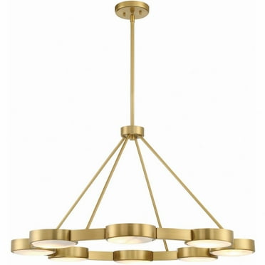 Crystorama Lighting - Orson - 8 Light Chandelier-21.5 Inches Tall and 38.5