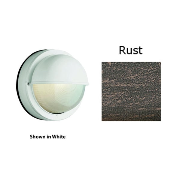 Trans Globe Lighting 4121 Mesa Ii 8" Tall Outdoor Wall Sconce - Rust