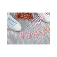 thumbnail image 5 of INSPIRE CHIC Floral Printed Flat Shoelaces Sneakers Flower Shoelaces for Casual 1 Pair Pink White Flowers 160cm/63", 5 of 5