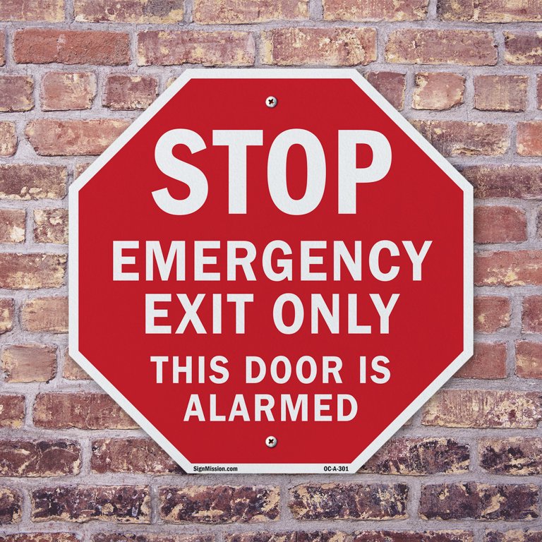 stop exit only ロードサインオクタゴン