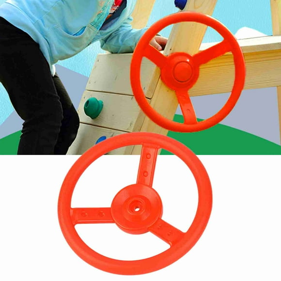 Kids Steering Wheel Playground Swing Set Accessories Rotatable Toy Wheel for Playground Swing Set for Kids Outdoor Play