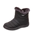 thumbnail image 2 of Botas de invierno para mujer, zapatos de nieve impermeables, botines casuales planos, zapatos de talla grande Wmkox8yii ghj1116, 2 of 9
