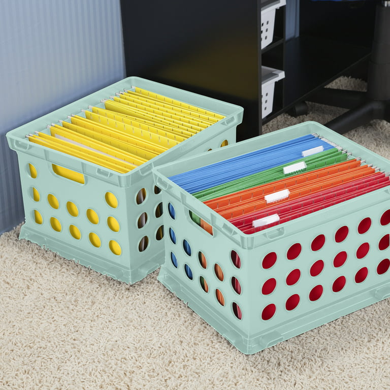 Jayd Plastic Stackable Desk Organizer with Drawers