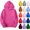 A03-hot Pink, variant on Hoodies For Women Oversized Fleece Sweatshirts Long Sleeve Casual Hooded Basic Pullover 2024 Fall Outfits Sweater