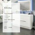 thumbnail image 7 of EVIVA Garci 24 Inch White Transitional Bathroom Vanity with Porcelain Top, 7 of 7