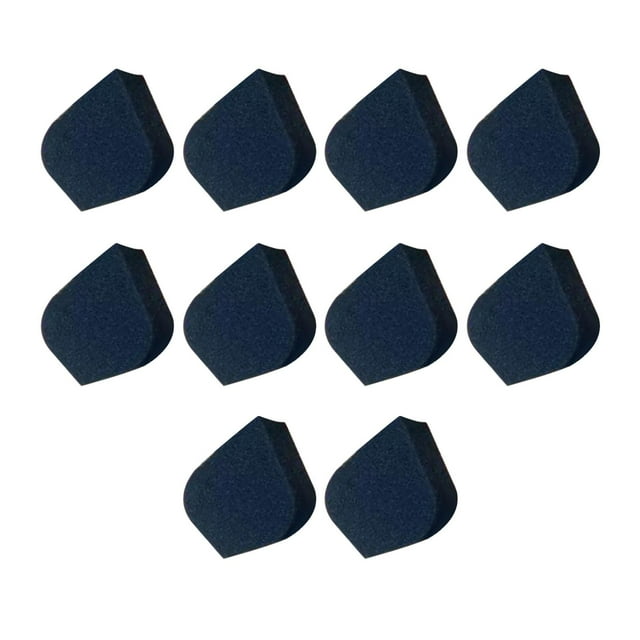 10 Pcs Éponge de Peinture Corporelle Réutilisable pour Bricolage Peinture Visage Maquillage d'Halloween