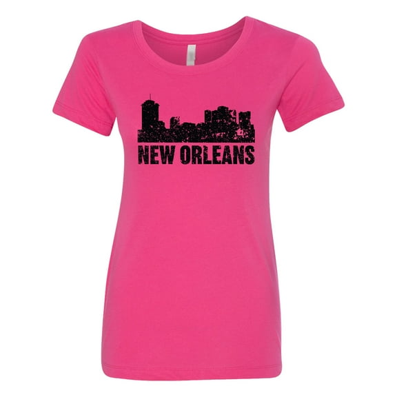 Inktastic New Orleans Skyline Grunge Women's T-Shirt