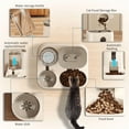 thumbnail image 5 of Cat Bowl Automatic Feeder with Spill Proof Design with Water Fountain Pet Food Dispenser for Small Medium Large Cats Dogs, 5 of 8