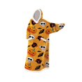 thumbnail image 2 of Manta con capucha portátil, sudadera con capucha de gran tamaño, camisón, jersey cálido para descansar, acogedora manta para televisión, manta Calabaza 150cm Yinane Sudadera con capucha tipo manta con capucha usable, 2 of 8