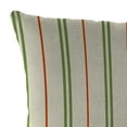 thumbnail image 3 of Jordan Manufacturing 16" x 16" Gallan Cedar Grey Stripe Square Outdoor Throw Pillow (2 Pack), 3 of 11
