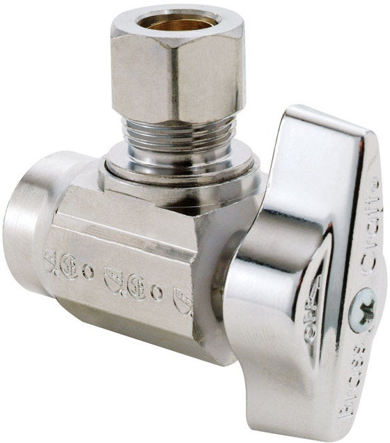 BrassCraft Brasscraft KTR19X C1 Angle Quarter Turn ShutOff Valve