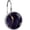 Deep Purple Marble, variant on Maroon Marble 12 Pack Shower Curtain Hooks, Decorative Shower Rings for Shower Curtain Rods, Stainless Steel, Rust Resistant, Round Curtain Hooks for Bathroom