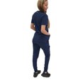 thumbnail image 3 of Fubu Women's Slim Fit High Waisted Belted Jogger Scrub Pant Medical Nursing Uniform, 3 of 6