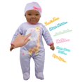 thumbnail image 4 of Little Darlings: 19" Abraza a Baby AA - Jirafa Morada - Hace 6 Sonidos de Bebé Diferentes, Incluye Botella y Botella de Polvo, 4 of 5