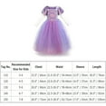 thumbnail image 4 of IBTOM CASTLE Girls Princess Dress Fancy Dress up Halloween Christmas Cosplay Long Maxi Puffy Dresses Carnival Birthday Party Evening Floor Length Prom Ball Gown, 4 of 8