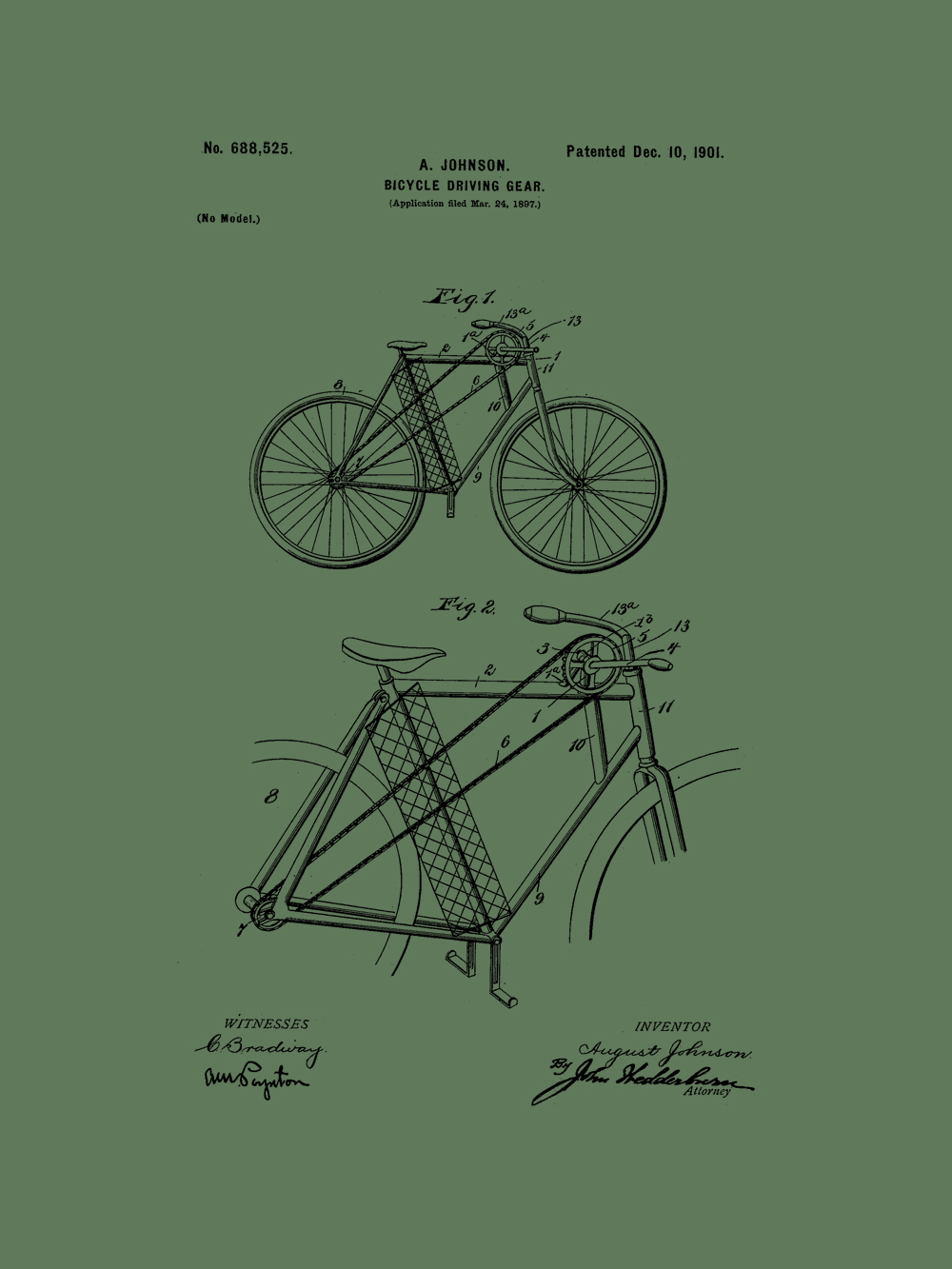 vintage hunter bicycle