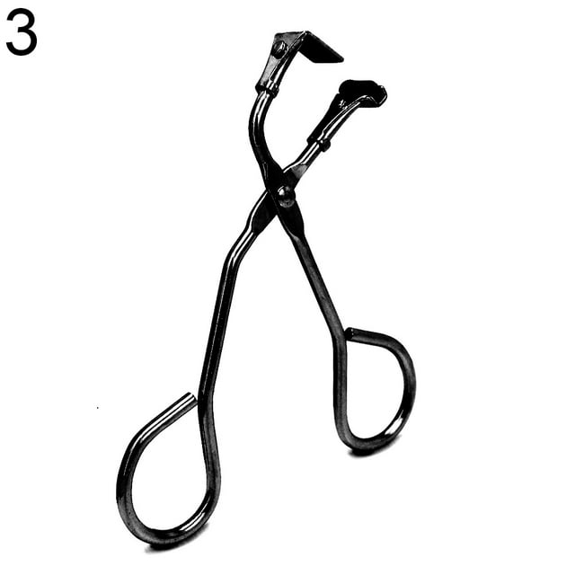 Flmtop Portable Stainless Steel Local Eyelash Curler Clip Clamp Makeup Curling Tool
