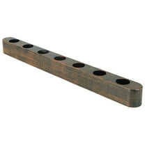 VORCOOL Rustic Wooden Tea Light Candle Holder Coffee Plastic 1Pack