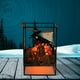 thumbnail image 4 of Lámpara de carbón antigua, portátil, decorativa, sin llama, a pilas, para chimenea. Cuervo de calabaza, 4 of 5