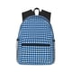 thumbnail image 1 of Easygdp Blue Gingham Mochila Casual para Portátil, Mochila para Escuela, Viajes, Negocios, 1 of 6
